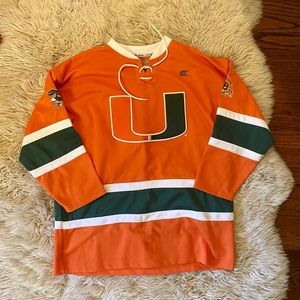 University of Miami hurricanes hockey Jersey